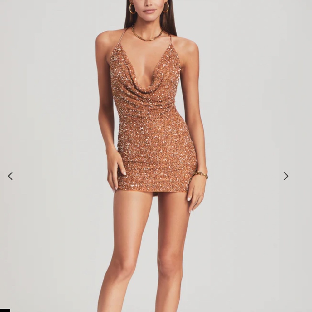 Retrofete Bronze Mitch Dress